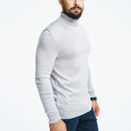 Wool Essential Polo Neck // Light Gray (S)