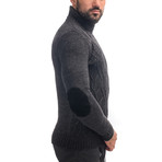Wool Julian Sweater // Dark Gray (L)
