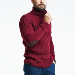 Gardener Wool Sweater // Bordeaux (M)