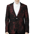 Socrate Confused Blazer // Red (US: 48R)