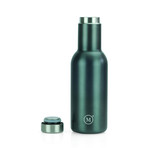 Minimal Insulated Wine Bottle // 20.3oz (Gunmetal)