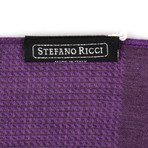 Stefano Ricci // Cashmere-Silk Blend Scarf // Purple