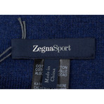 Zegna Sport // Wool Scarf // Black