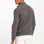 Half-Zip Sweater // Anthracite (XS)