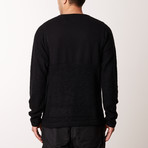 Deu Wool + Cashmere Blend Sweater // Black (S)