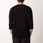 Gan Wool + Cashmere Blend Sweater // Black (XS)