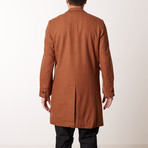 Pom Wool + Cashmere Blend Coat // Tan (S)