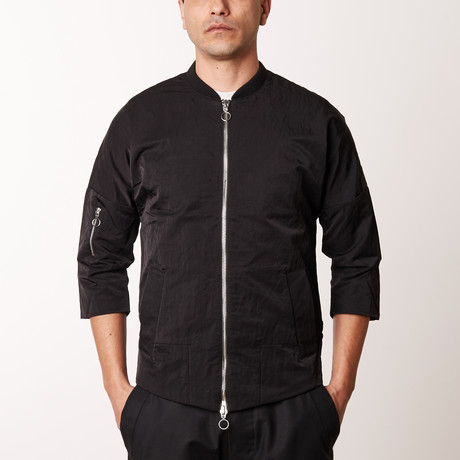 Thru Cotton Jacket // Black (XS)
