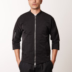 Thru Cotton Jacket // Black (XL)