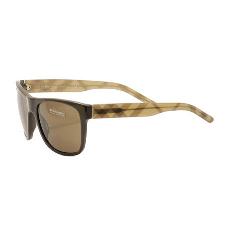 Burberry // B4112 Sunglasses // Brown