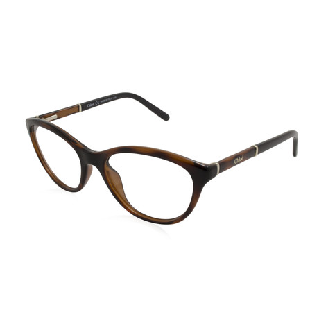 Chloé // Women's Acetate Eyeglass Frames // Tortoise