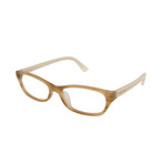 Valentino Women's Optical Frames // Striped Honey