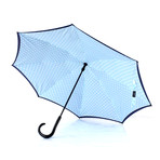 Reversible Umbrella // Black + Dots