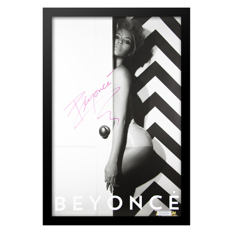 Signed + Framed Poster // Beyoncé