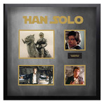 Signed + Framed Collage // Han Solo II