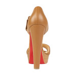 Women's // Haute Retenue 140mm Sandals // Brown (Euro: 40)
