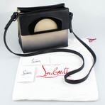 Christian Louboutin // Leather Passage Messenger Bag // Black + Beige