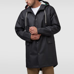 Jimmy Waterproof Rain Coat // Black (XL)