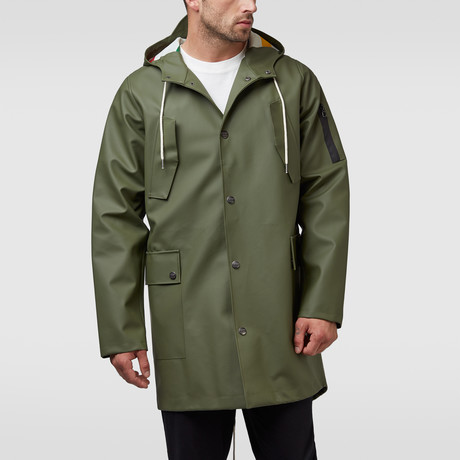 Jimmy Waterproof Rain Coat // Khaki (XS)
