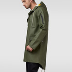 Jimmy Waterproof Rain Coat // Khaki (L)
