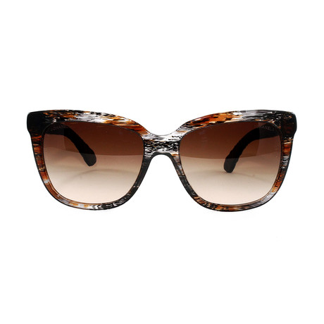 CH5343 Sunglasses // Brown Black Denim