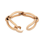 Bucherer 18k Rose Gold Large Link Bracelet // Length: 7.25"