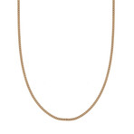 Bucherer 18k Yellow Gold Small Flat Link Necklace II