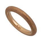 Bucherer 18k Rose Gold Wedding Band Ring // Ring Size: 7.25