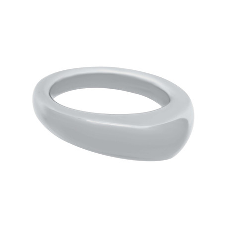 Bucherer 18k White Gold Ring // Ring Size: 7