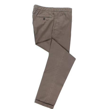 Brunello Cucinelli // Cotton Casual Pants // Beaver Brown (Euro: 46)