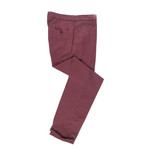 Cotton Casual Pants // Mahogany Red (50)