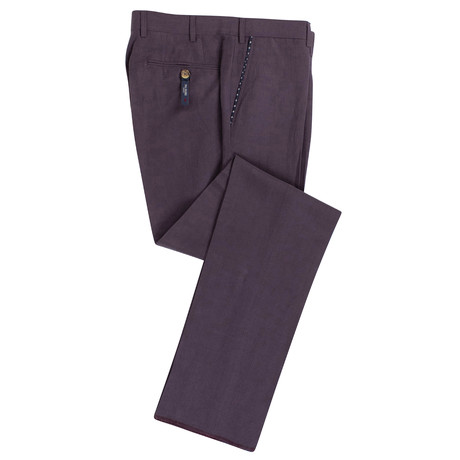 Pal Zileri Concept // Silk Blend Dress Pants // Purple (Euro: 46)