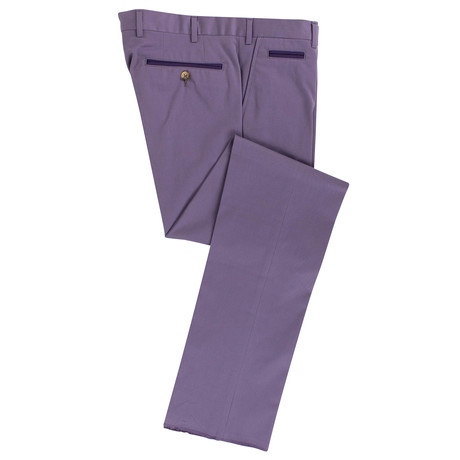 Pal Zileri Concept // Cotton Blend Dress Pants // Purple (Euro: 46)