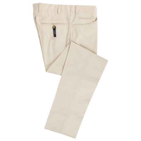 Pal Zileri Concept // Cotton Blend Dress Pants // Cream (Euro: 46)