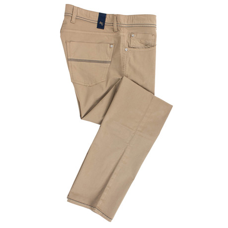 Pal Zileri Concept // Cotton Blend Pants // Tan (Euro: 46)