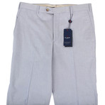 Pal Zileri Concept // Pinstripe Cotton Dress Pants // Blue (Euro: 50)