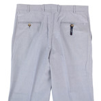 Pal Zileri Concept // Pinstripe Cotton Dress Pants // Blue (Euro: 50)