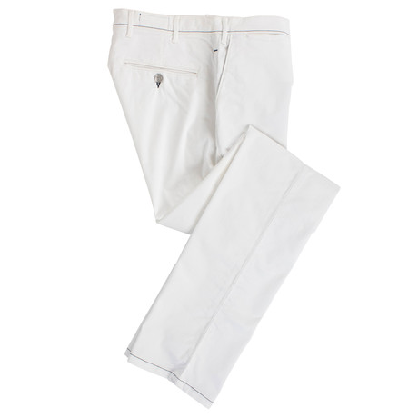 Pal Zileri Concept // Cotton Blend Pants // White (Euro: 46)