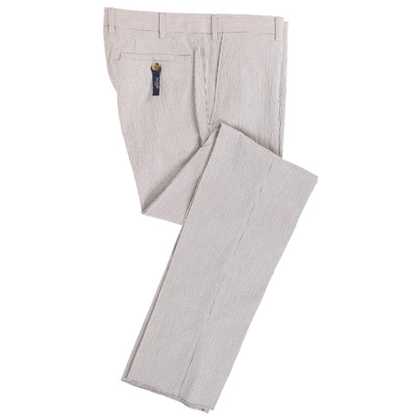 Pal Zileri Concept // Pinstripe Cotton Blend Dress Pants // Gray (Euro: 46)