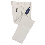 Pal Zileri Concept // Striped Cotton Dress Pants // Beige (Euro: 48)