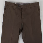 Brunello Cucinelli // Cotton Blend Casual Pants // Brown (Euro: 50)