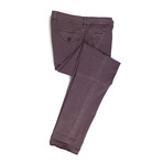 Cotton Blend Casual Pants // Purple (54)