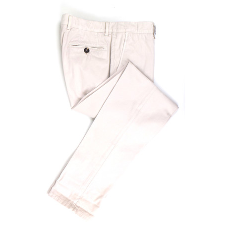 Brunello Cucinelli // Cotton Casual Pants // Beige (Euro: 46)