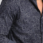 Pete Long Sleeve Shirt // Navy (S)