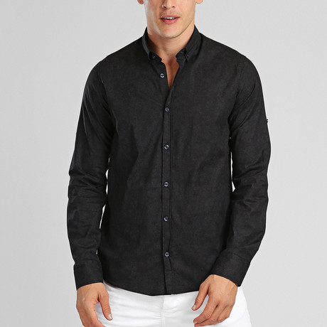 Jordan Long Sleeve Shirt // Black (XS)