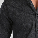 Michael Long Sleeve Shirt // Black (XS)