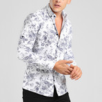 Mickey Long Sleeve Shirt // White (L)