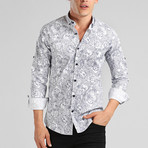 Fiji Button Down Shirt // Gray (S)