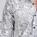 Fiji Button Down Shirt // Gray (2XL)