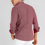 Anthony Long Sleeve Shirt // Claret Red (M)